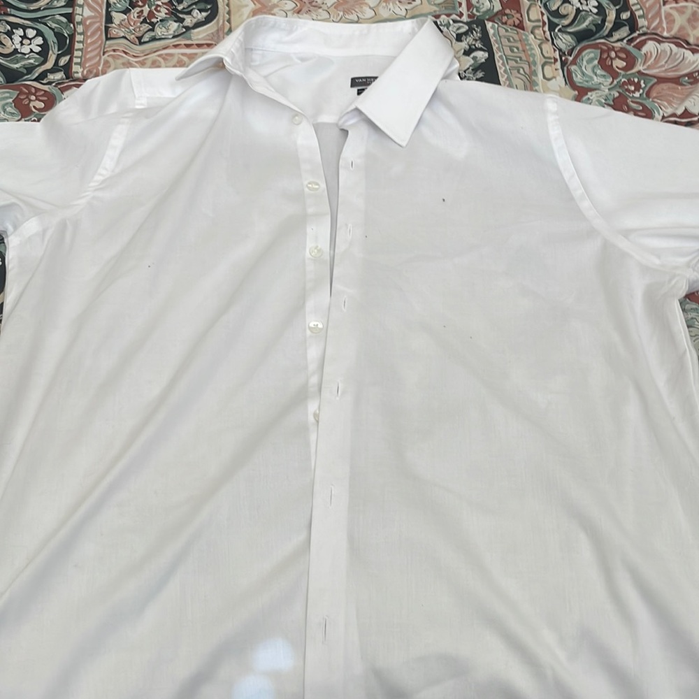 White Men’s Dress Shirt